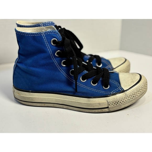 Converse Chuck Taylor All Star Women's Size 4 Rush Blue High Top Lace Up Sneaker - Picture 5 of 6